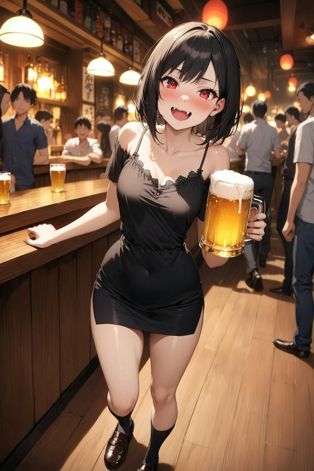 お酒飲んでもいいじゃない　だって吸血姫だもの