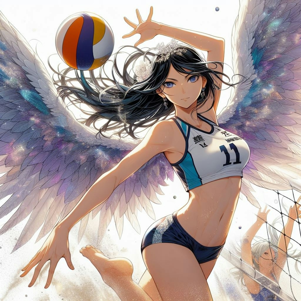 ビーチバレー女子×天使 2