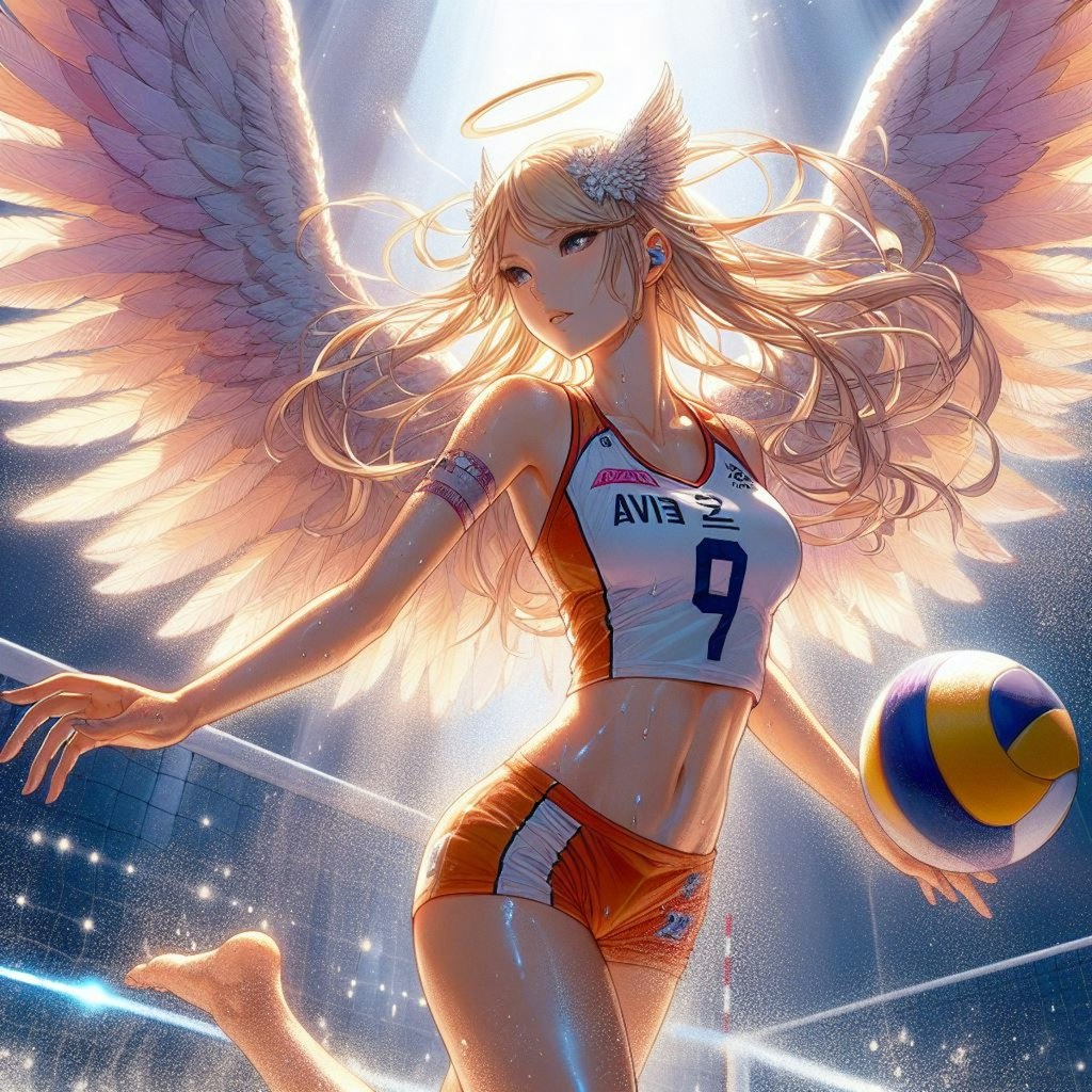 ビーチバレー女子×天使 2