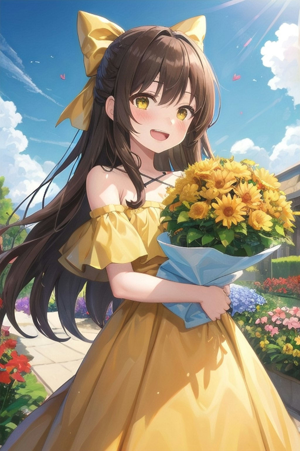 なごみちゃんデビュー3ヶ月おめでとう🥲💐💛