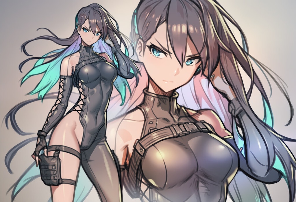 横編み
