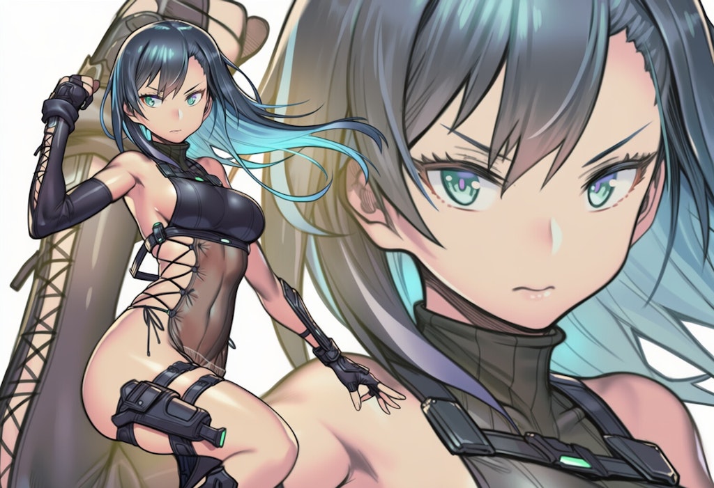 横編み