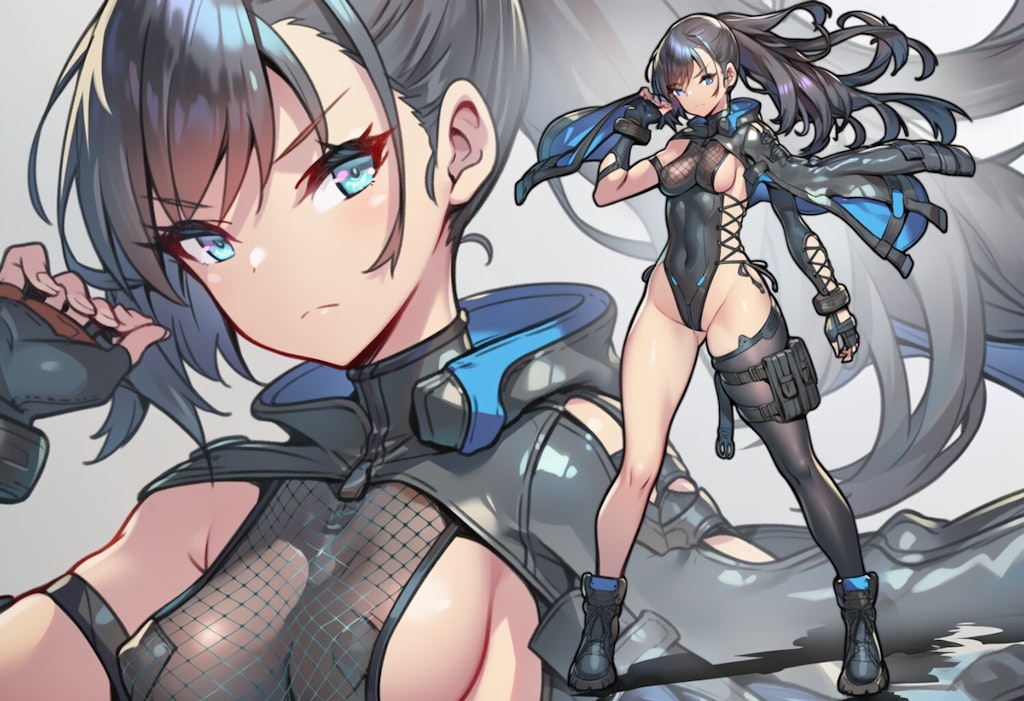横編み