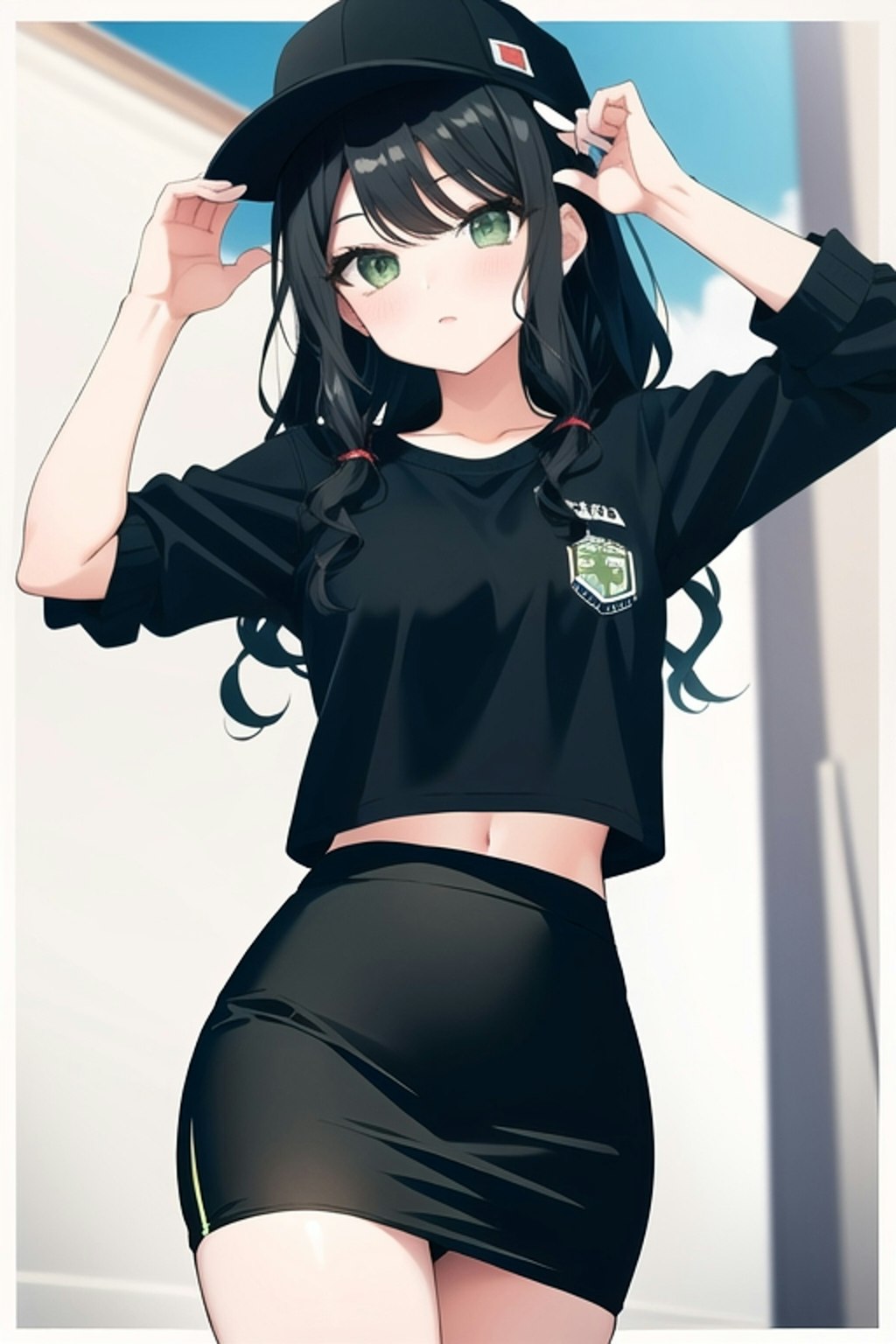 黒髪の女の子