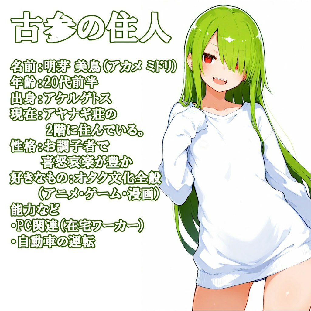 アヤナギ荘の日常 #0 -Everyday Ayanagiso-