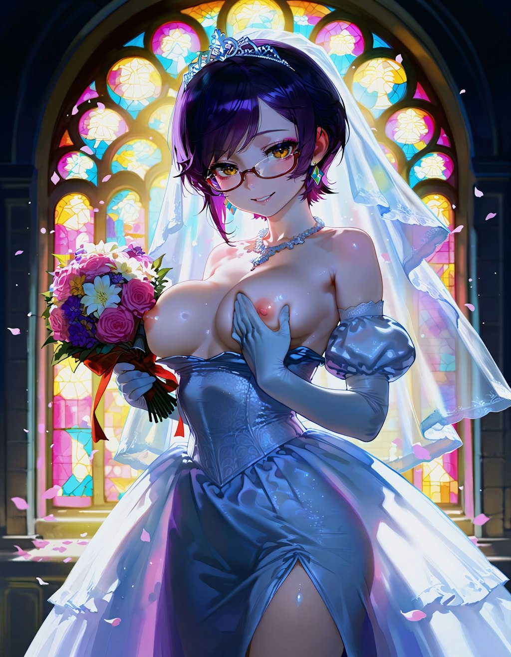接近する乳嫁