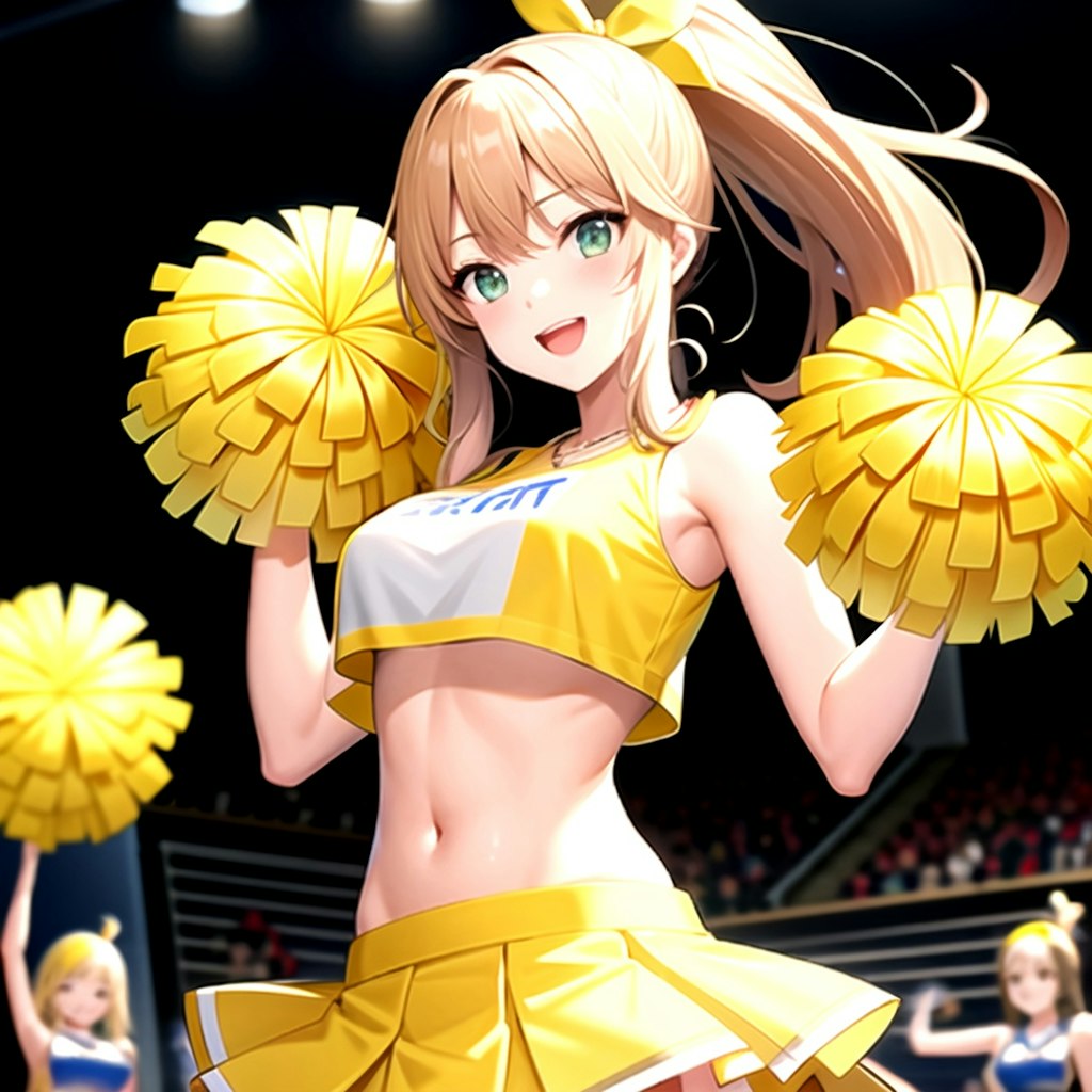 Cheering!!