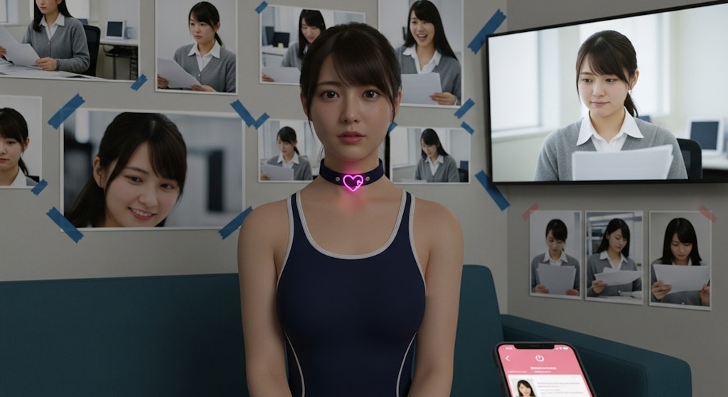 アプリを使って憧れの先輩を好き放題する