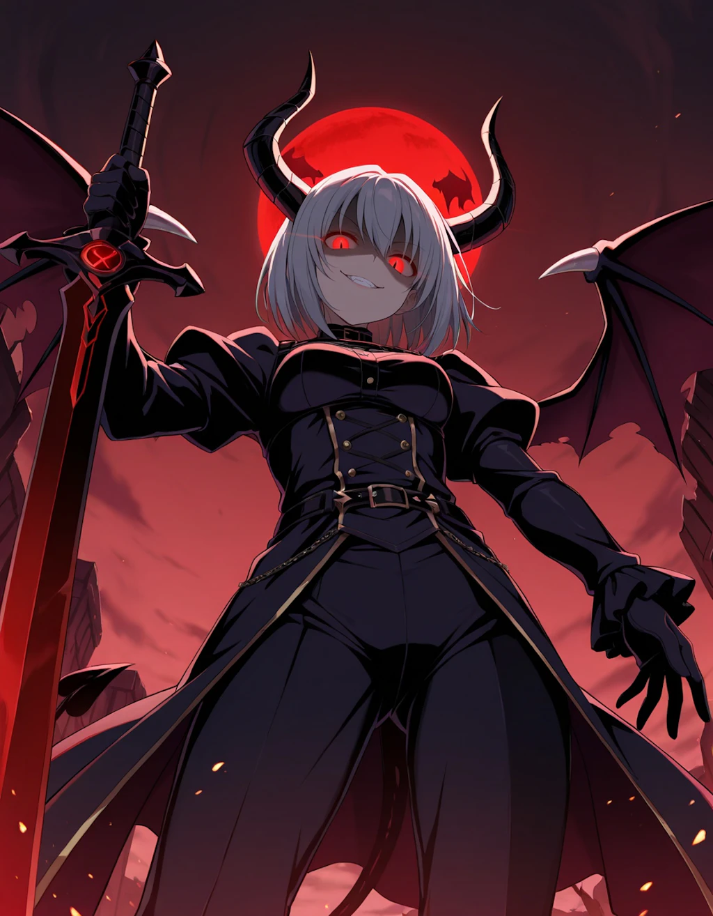 魔族 | chichi-pui（ちちぷい）AIイラスト専用の投稿＆生成サイト