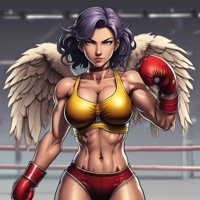 ボクシング×天使