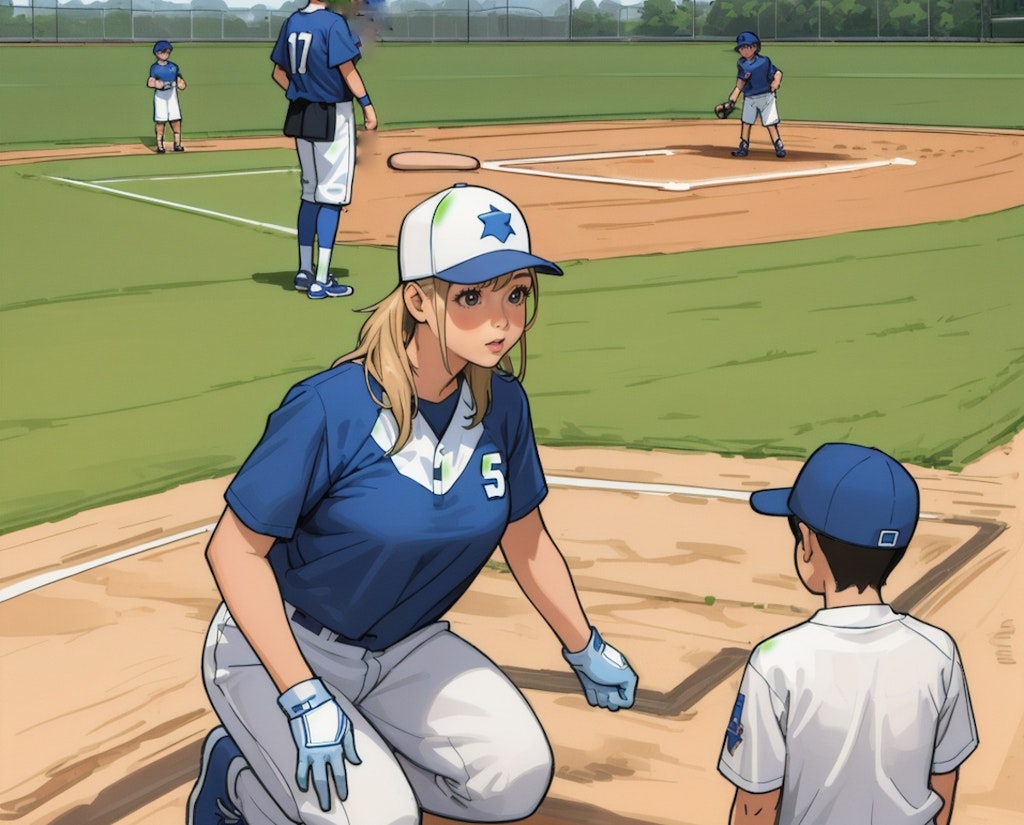 a baseball player