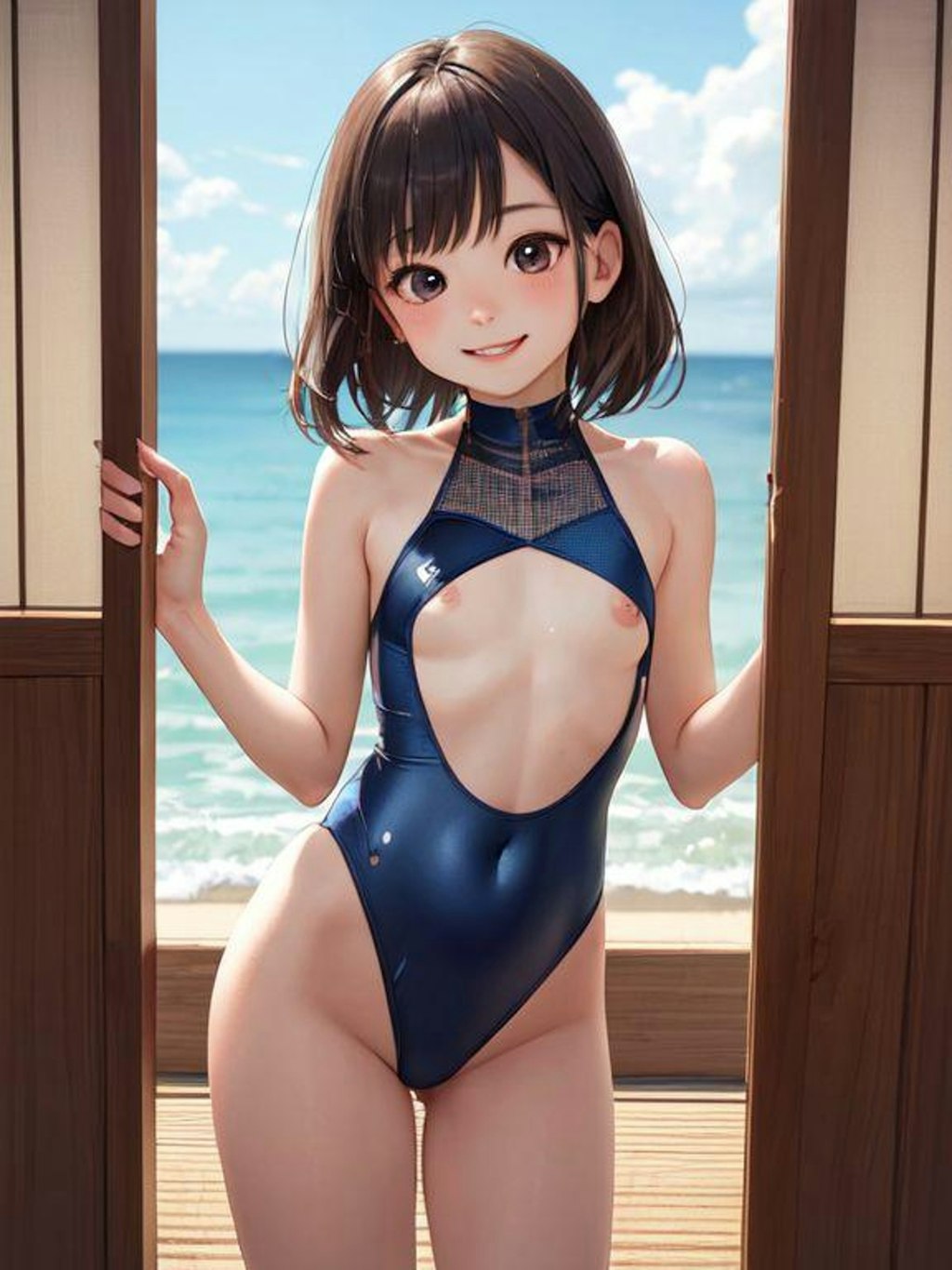 水着少女4