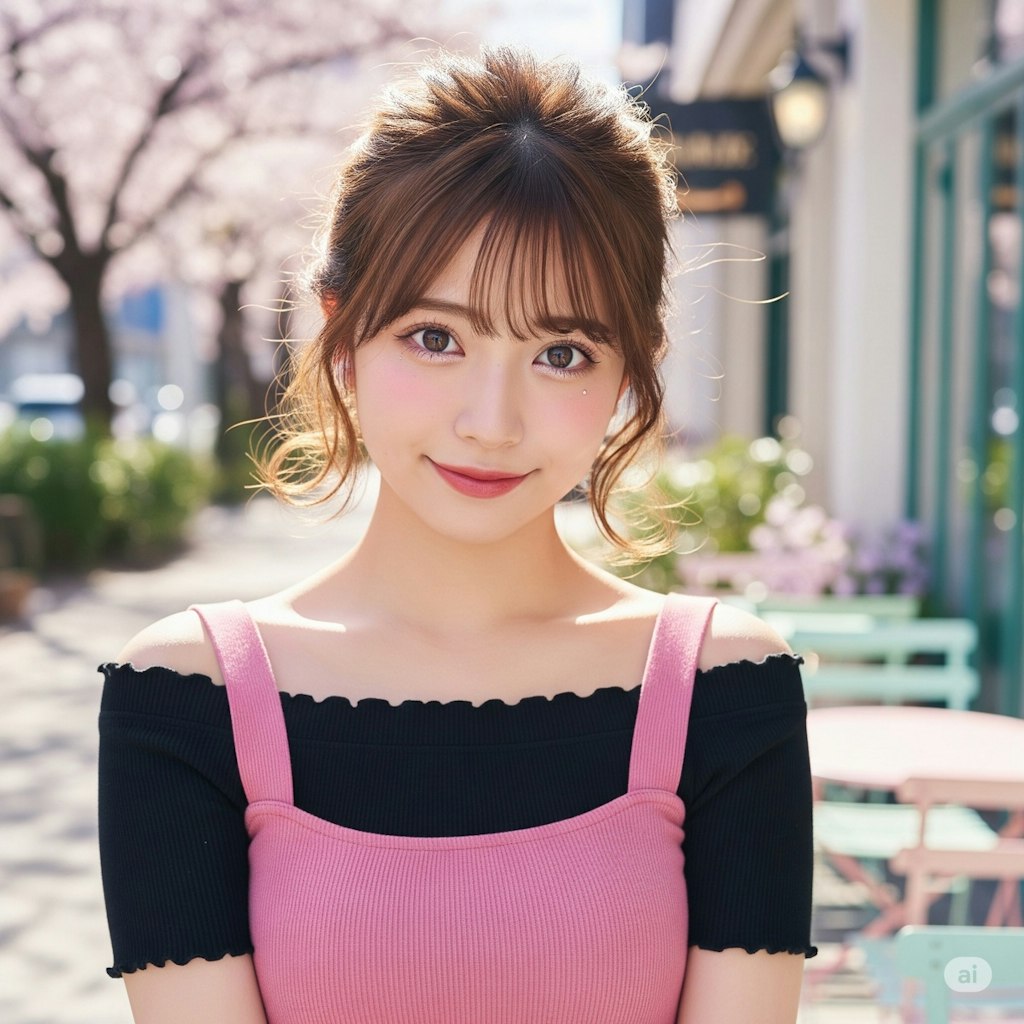 ぶりちゃん、毛利蘭コス？