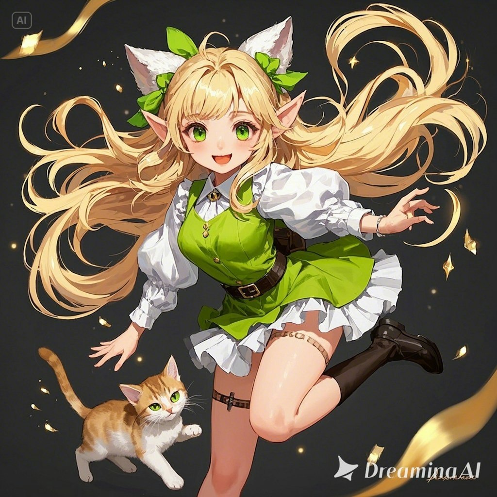 風に舞う春の妖精