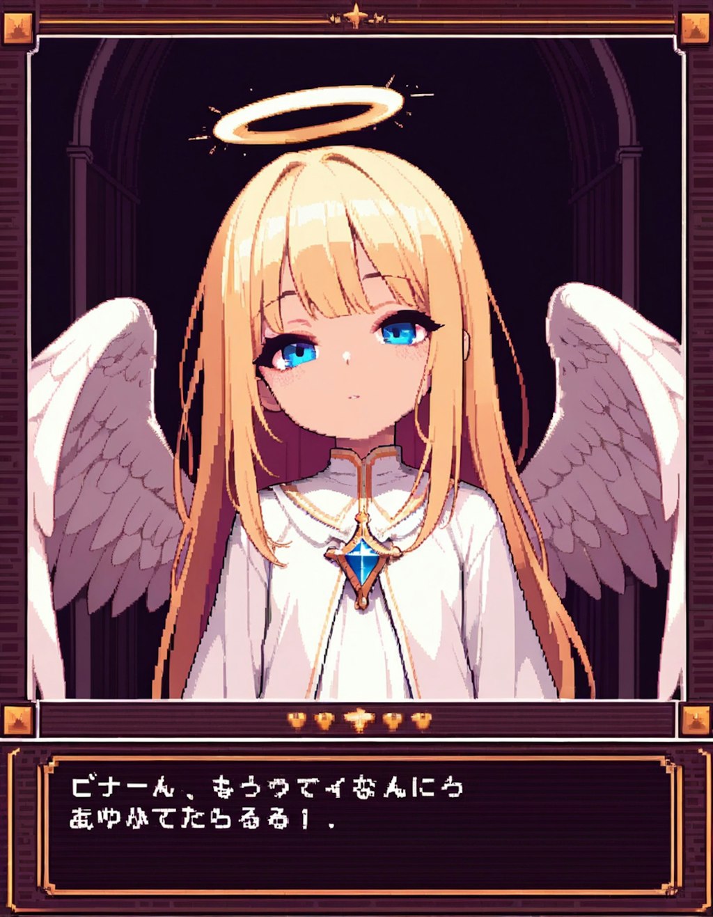 レトロゲーム風天使