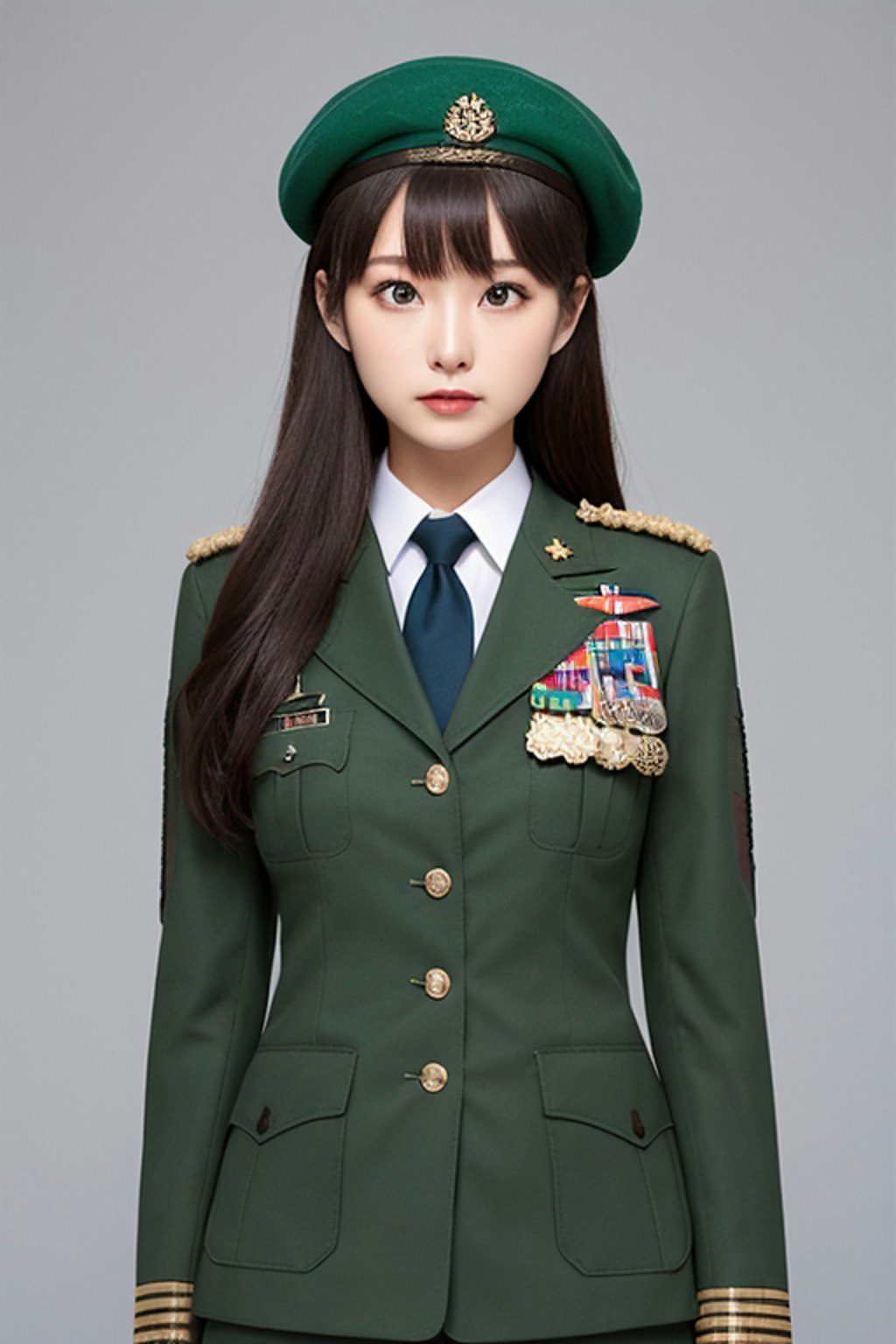 女軍人