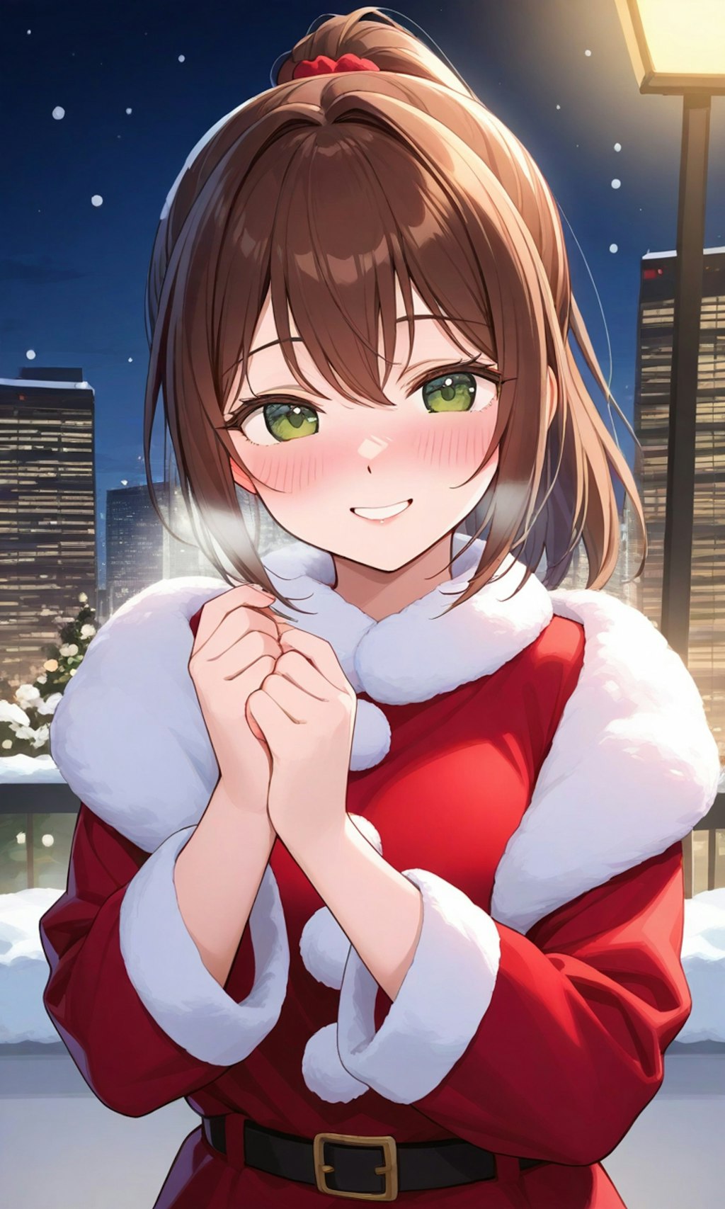 め、メリークリスマス......( ´,,•ω•,,`)♡