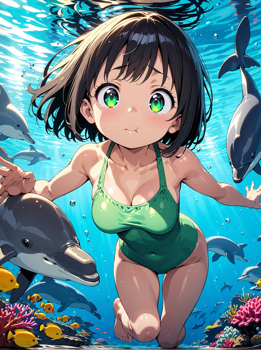 海が好きです！