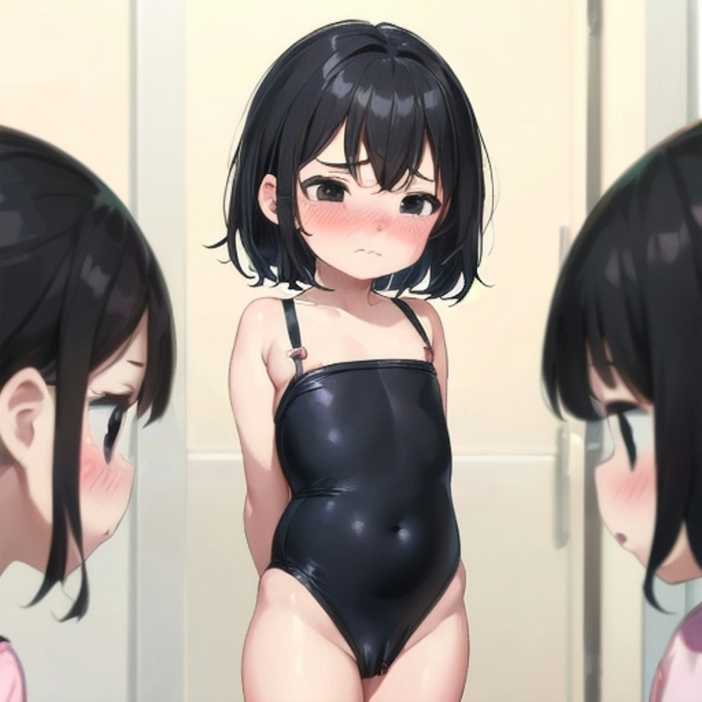 すごい恰好させれてしまう女の子ｗ