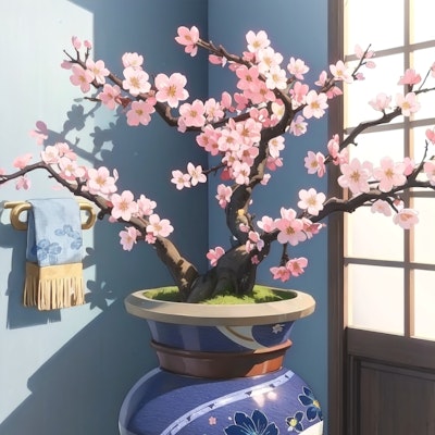 桜盆栽2