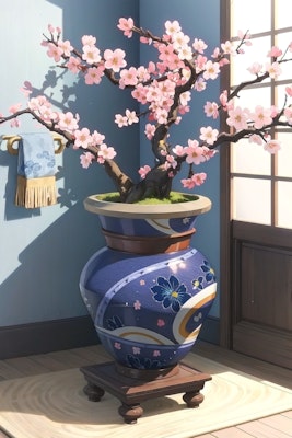 桜盆栽2