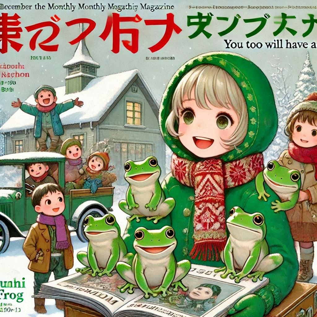 月刊「くにへ　かえるんだな。　おまえにも　かぞくが　いるだろう…」１２月号