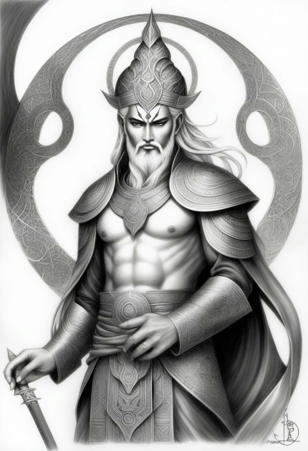 Tauramin, the god of time