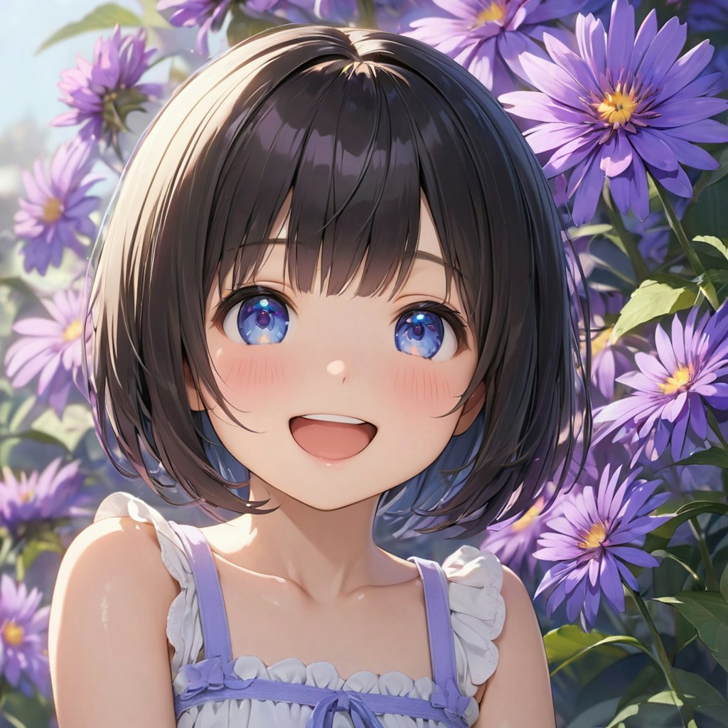 今日の誕生花はシオン