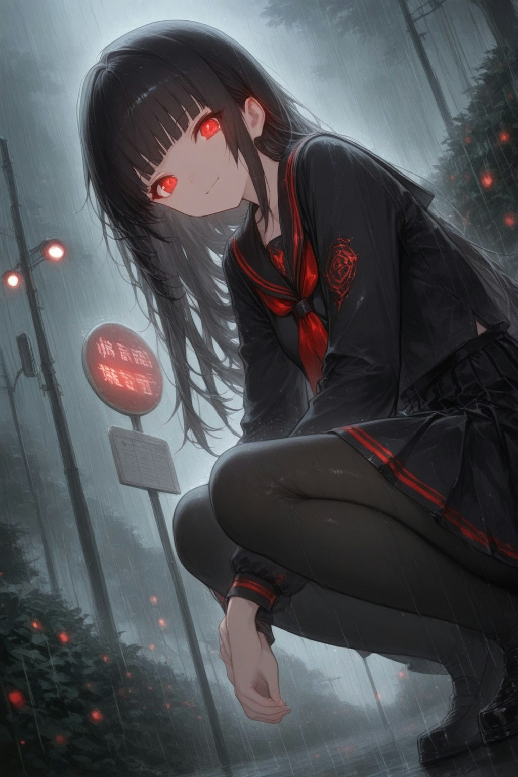 （あっ　ヤバい目が合った）