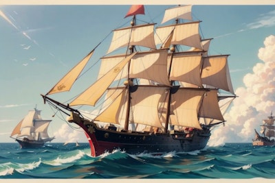 ガレオン船２