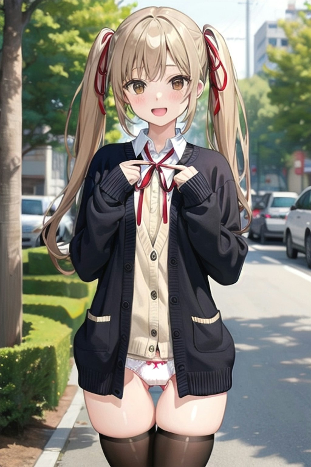 School twintails girl