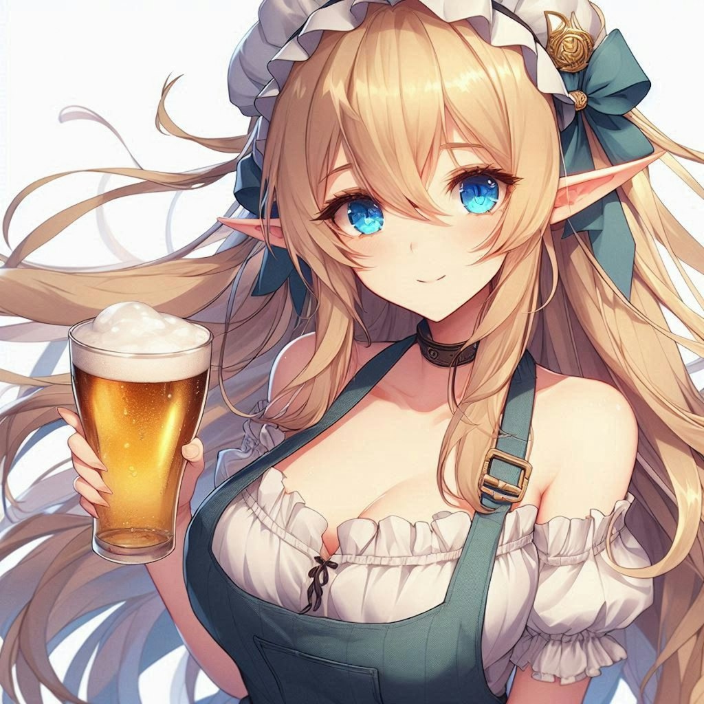 ドイツビールとエルフちゃん