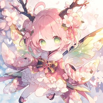 桜の妖精ちゃん