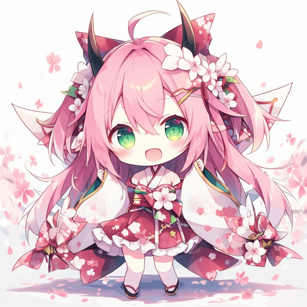 桜の妖精ちゃん