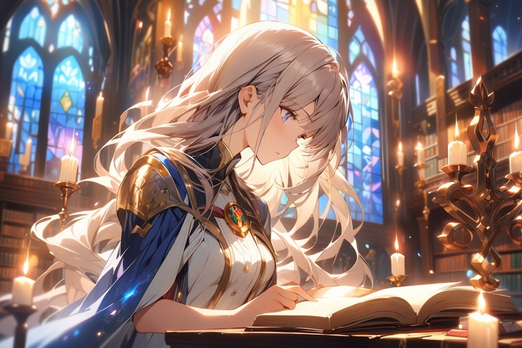 ちちぷい製　少女読書