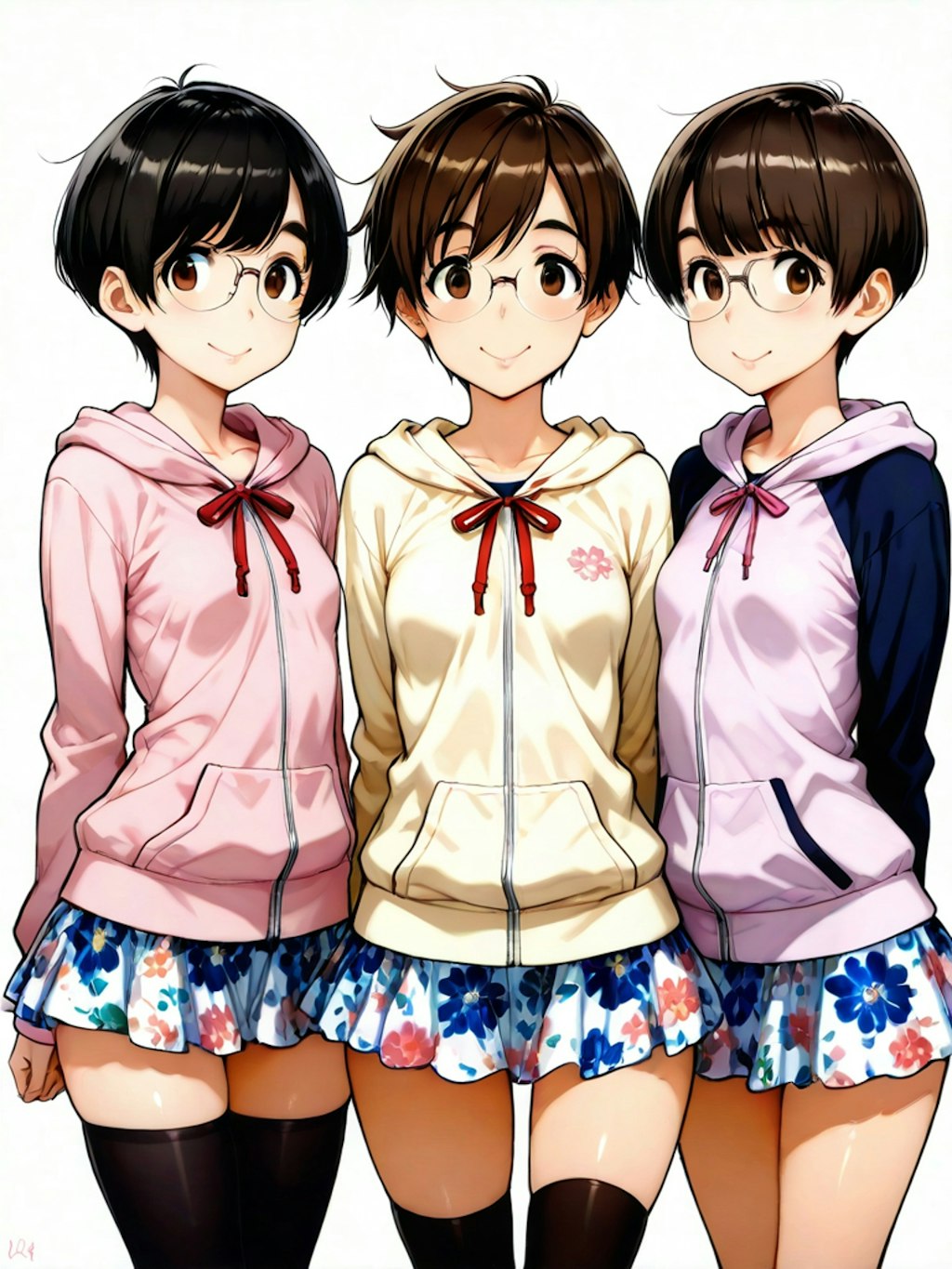 Japanese kawaii girls