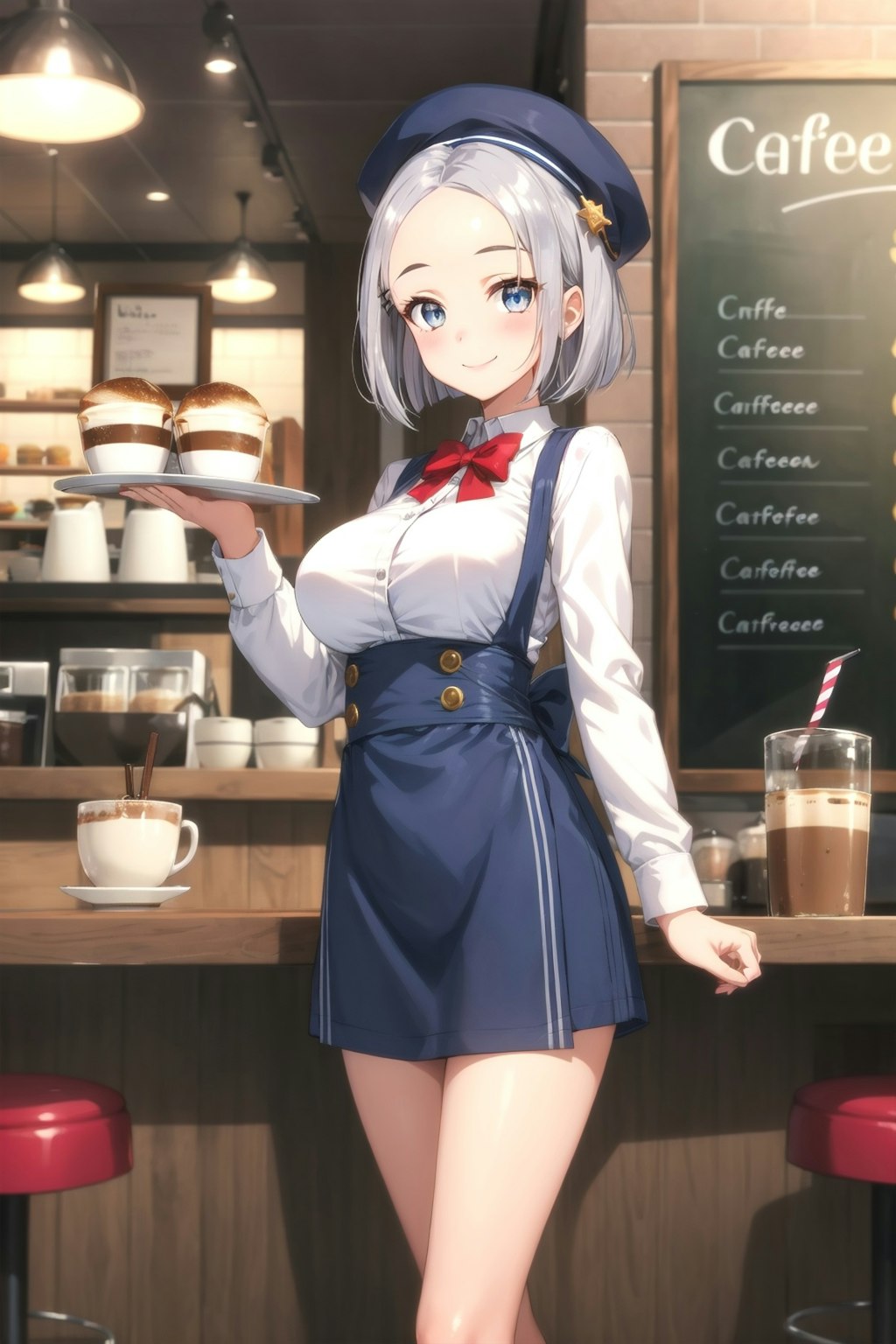 Cafeの給仕さん