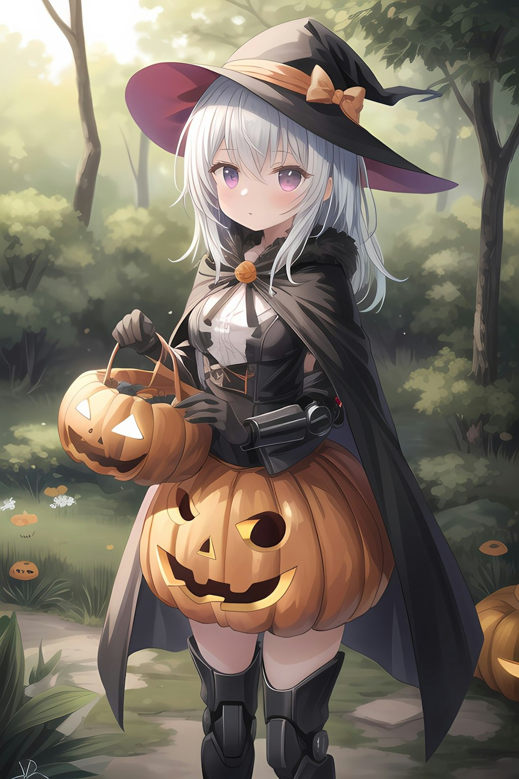 ハロウィン換装