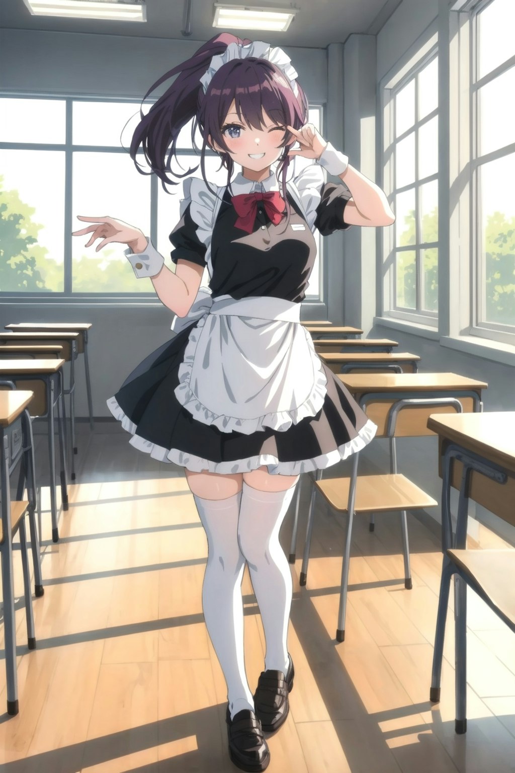 放課後メイドタイム♪〜スカートひらりの青春日誌〜 V4B版