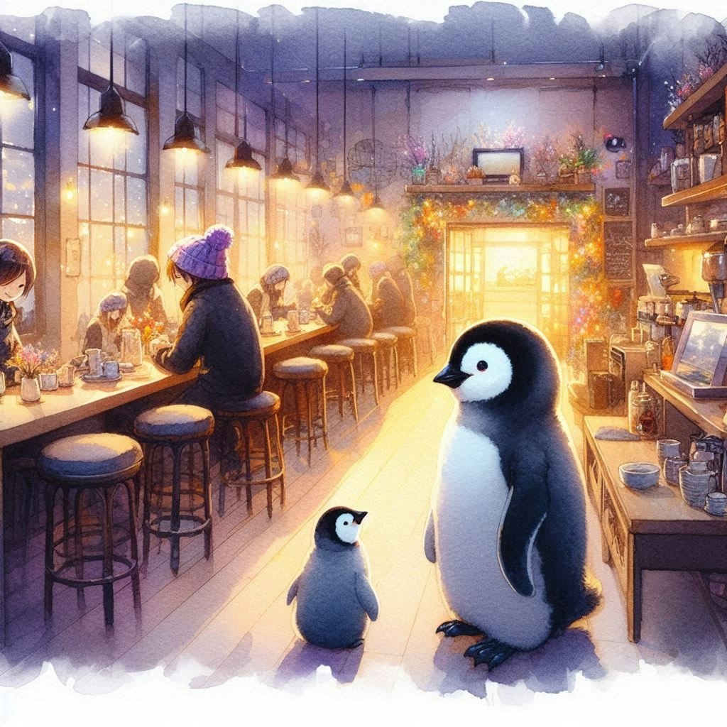 ペンギンカフェの夜