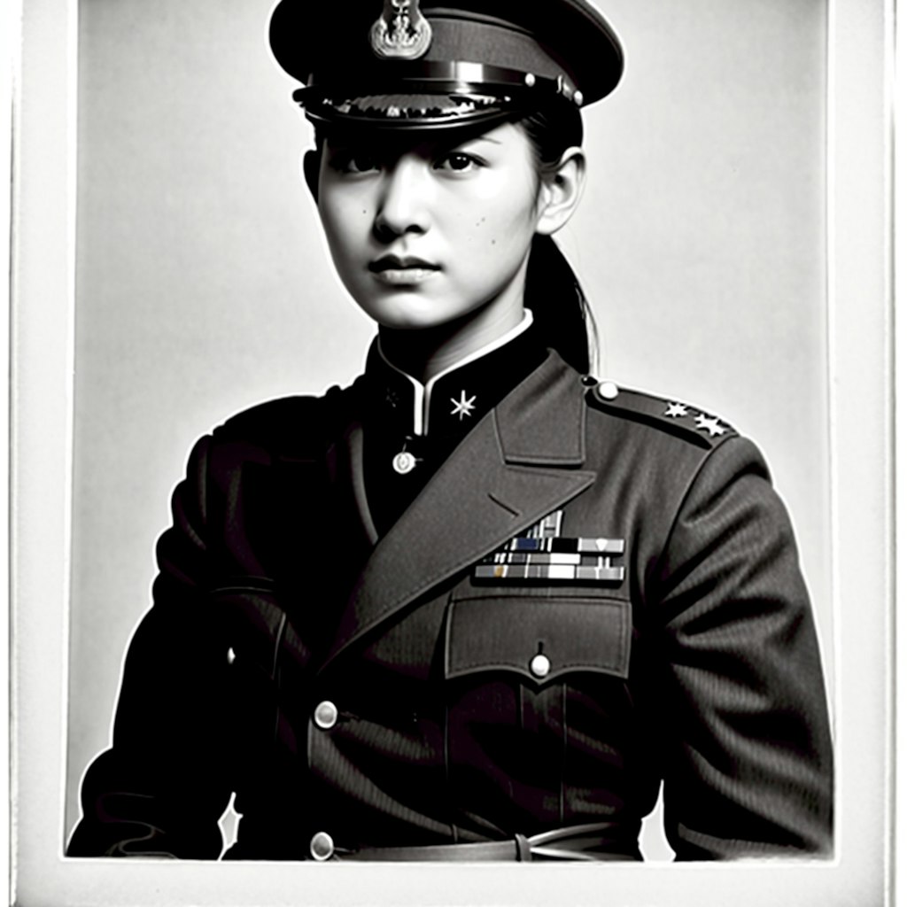 帝国陸軍女性士官(昭和35年頃)