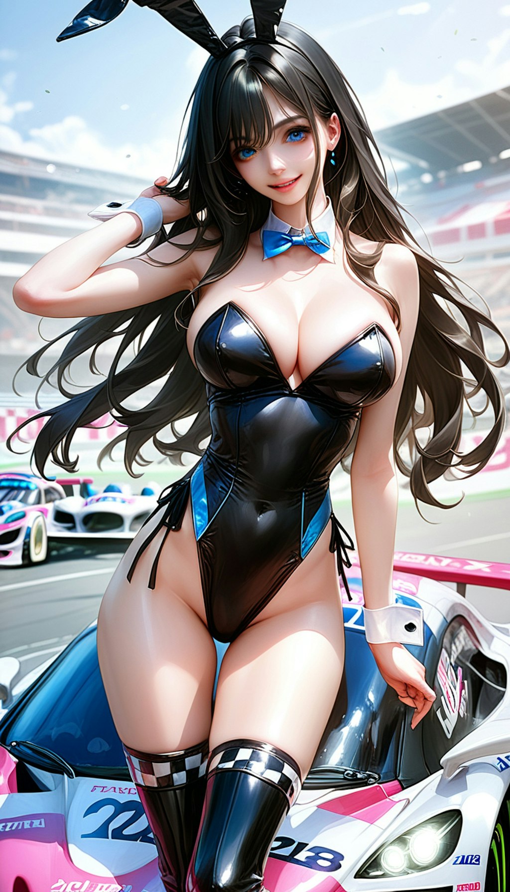 サーキットバニー　レースクイーン　レイカ様