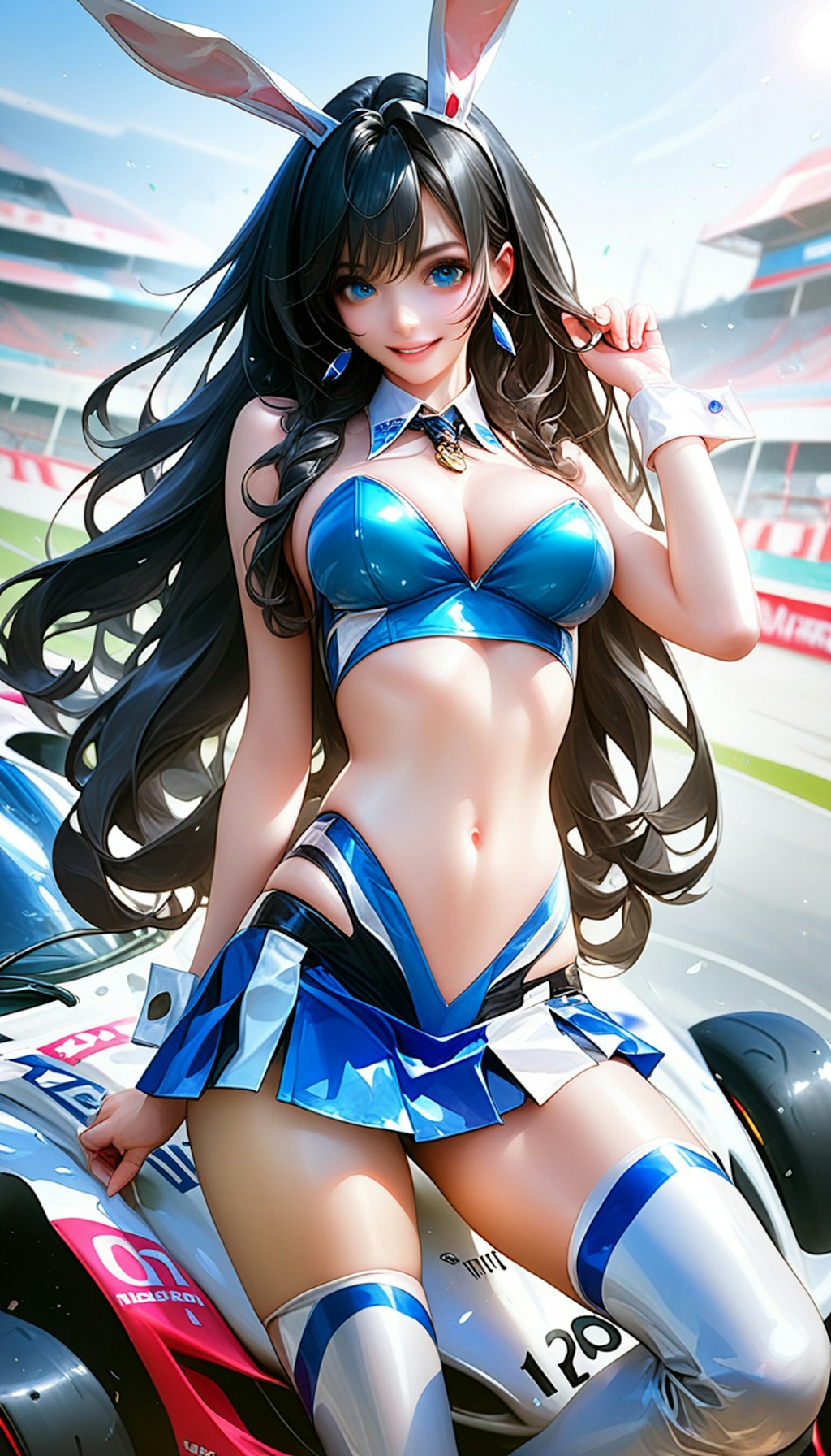 サーキットバニー　レースクイーン　レイカ様