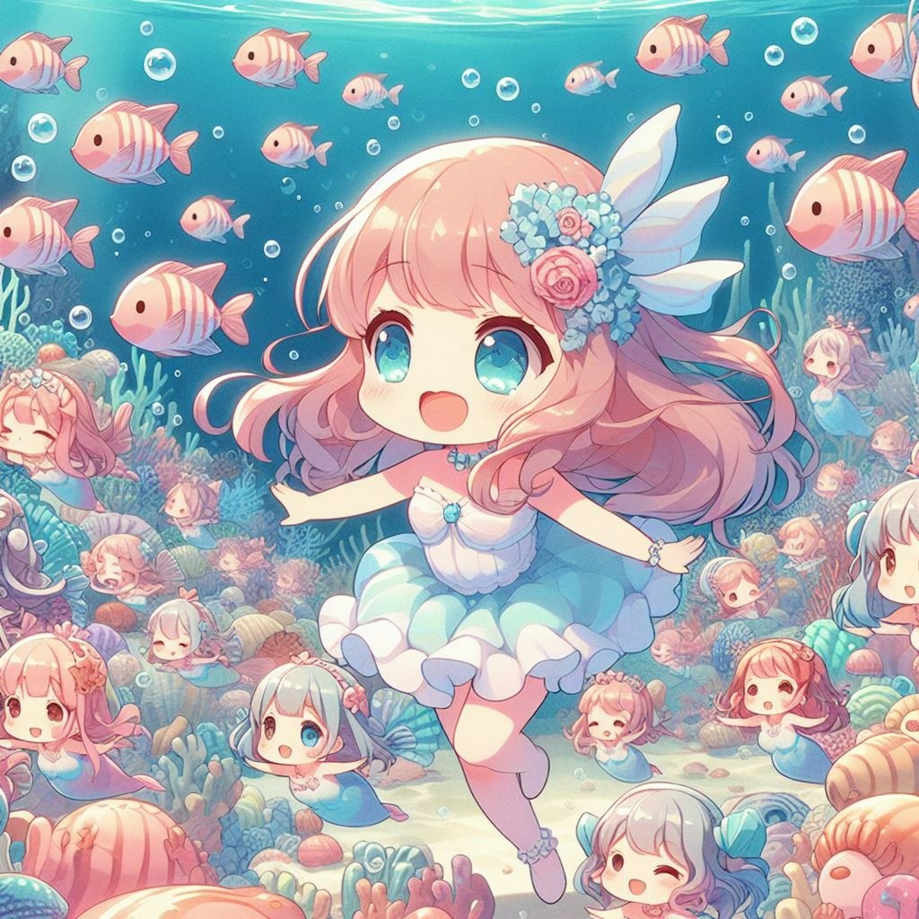 人魚のプリンセスちゃん