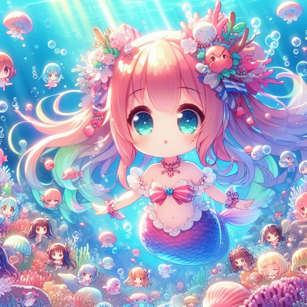 人魚のプリンセスちゃん