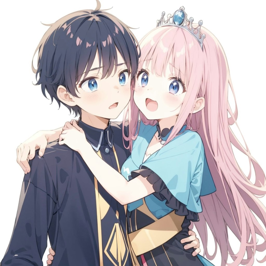 Hug the princess