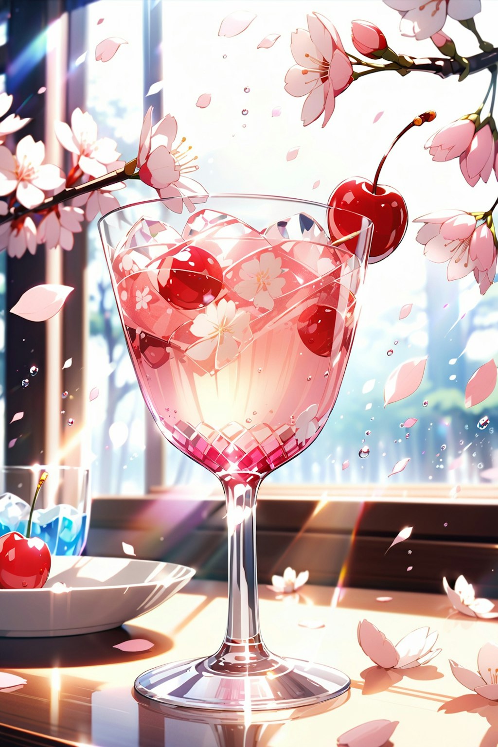 桜カクテル(チェリー酒)