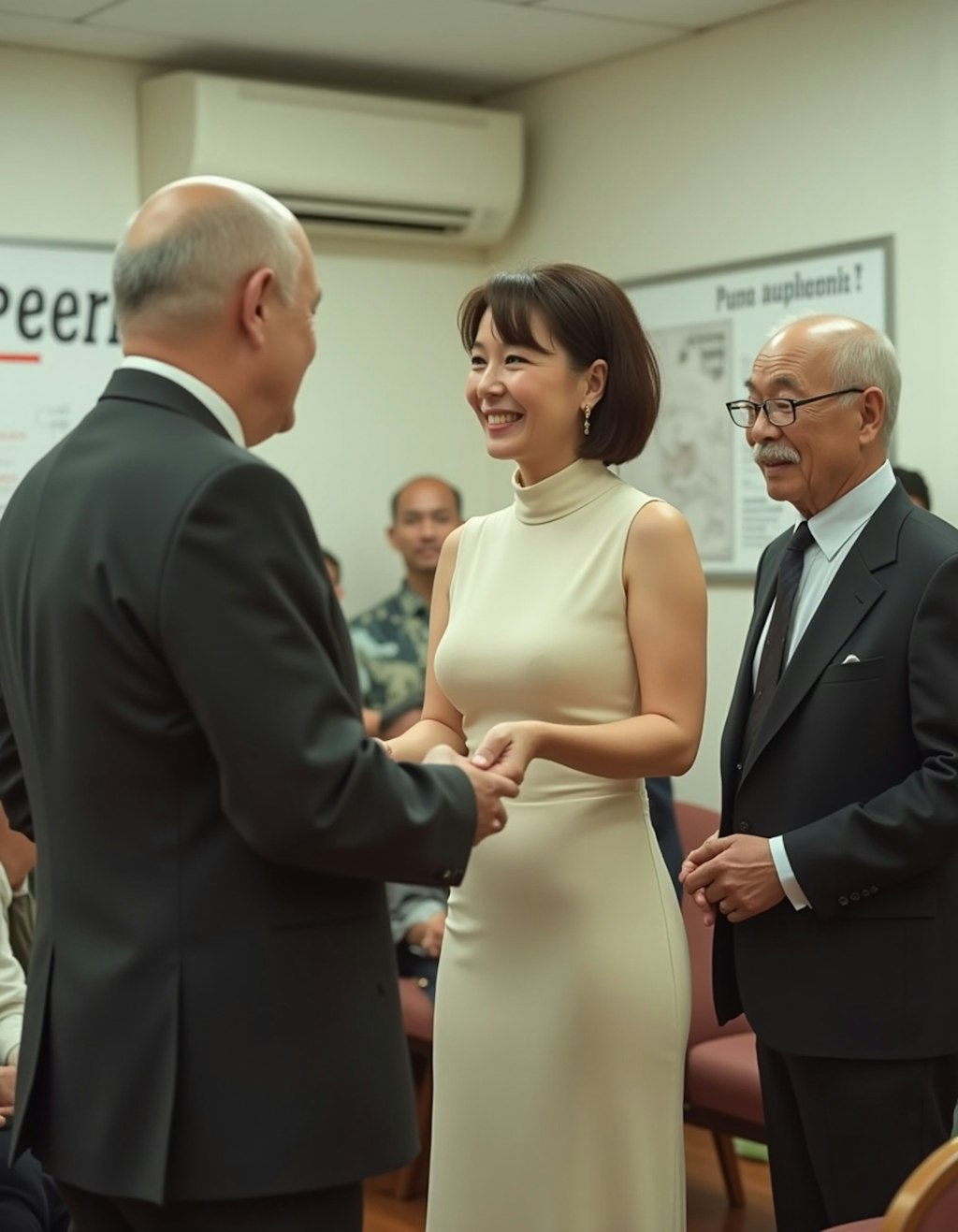 女性政治家 選挙集会