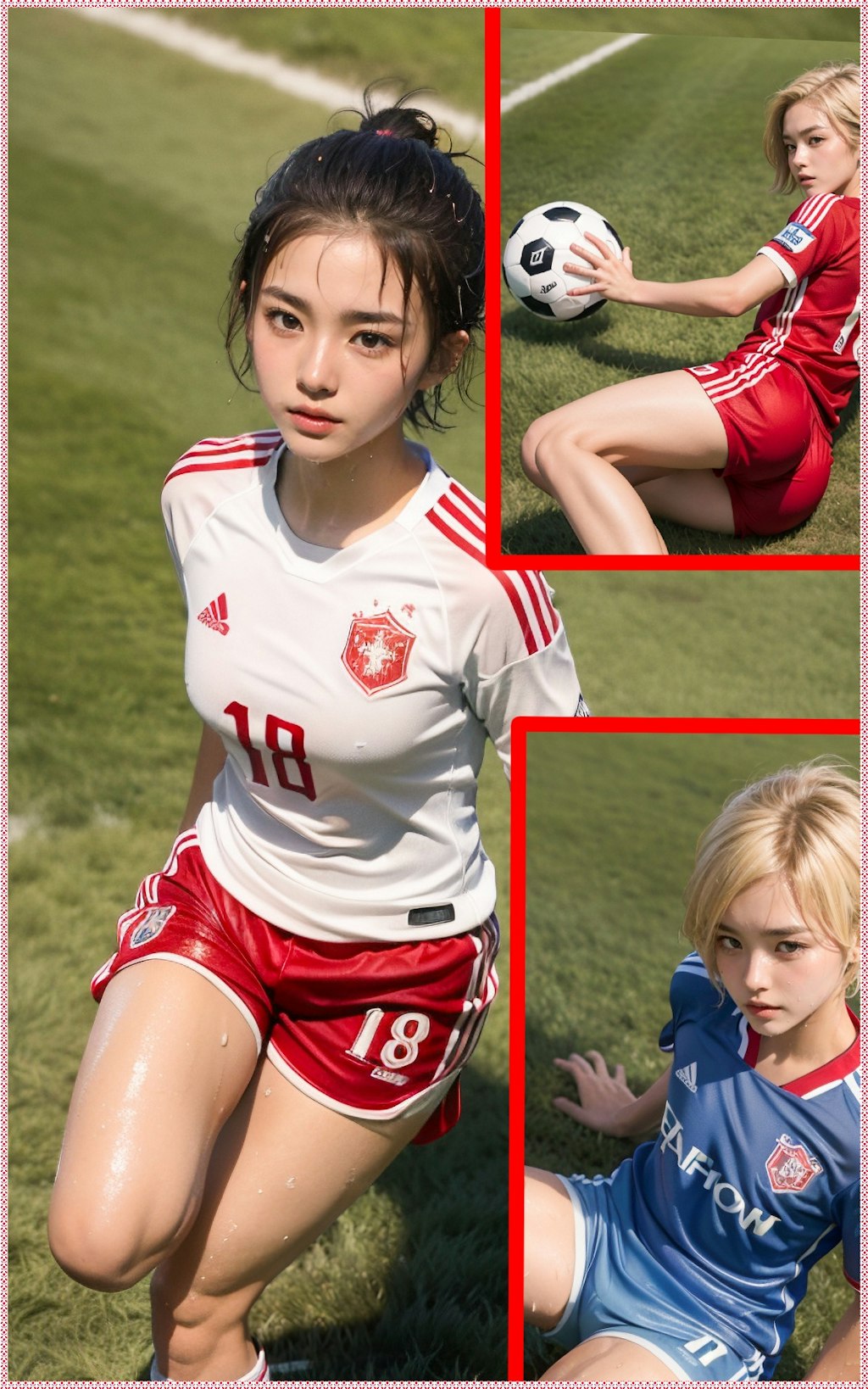 サッカー女子