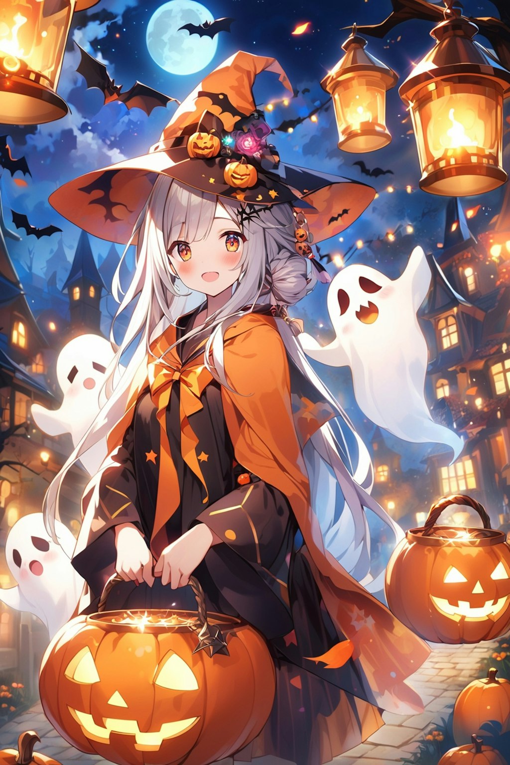 ハロウィン魔女子